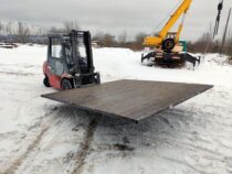 Sile metallplatvorm 3x3m