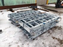 Galvaniseerited pealesõidu kaldtee raamid