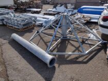 Galvaniseeritud päikesevarju metallraam