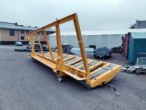 Haagise sissesõidetav kandekäru