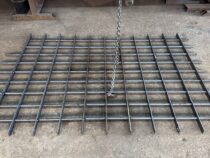 Valmis keevitatud aknatrellid enne värvimist